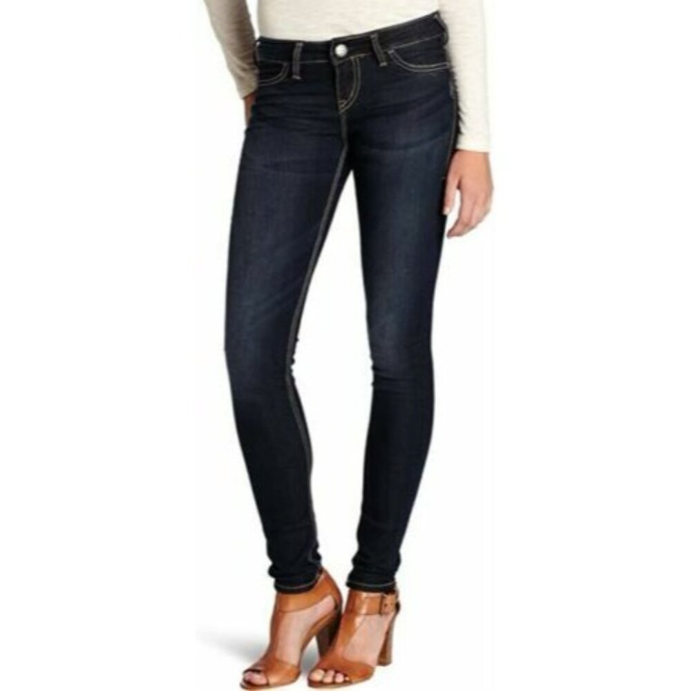 Silver Jeans Suki Jeggings Womens Skinny W26 L31  Denim Blue Jeans - Picture 12 of 12